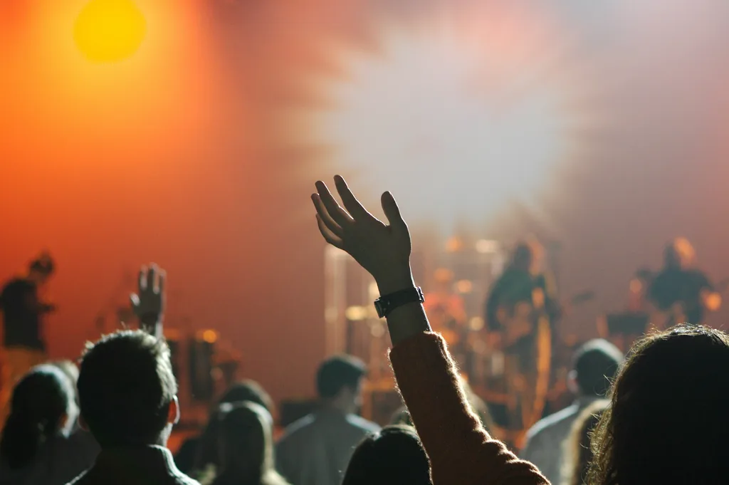 Worship hands raised, our foundation