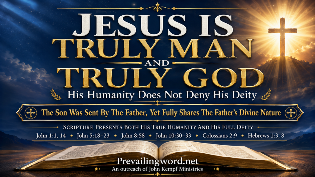 Jesus Is Truly Man and Truly God