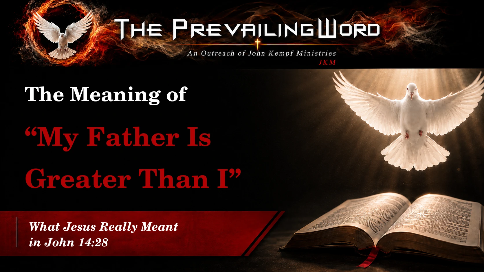 The Meaning of “My Father Is Greater Than I”